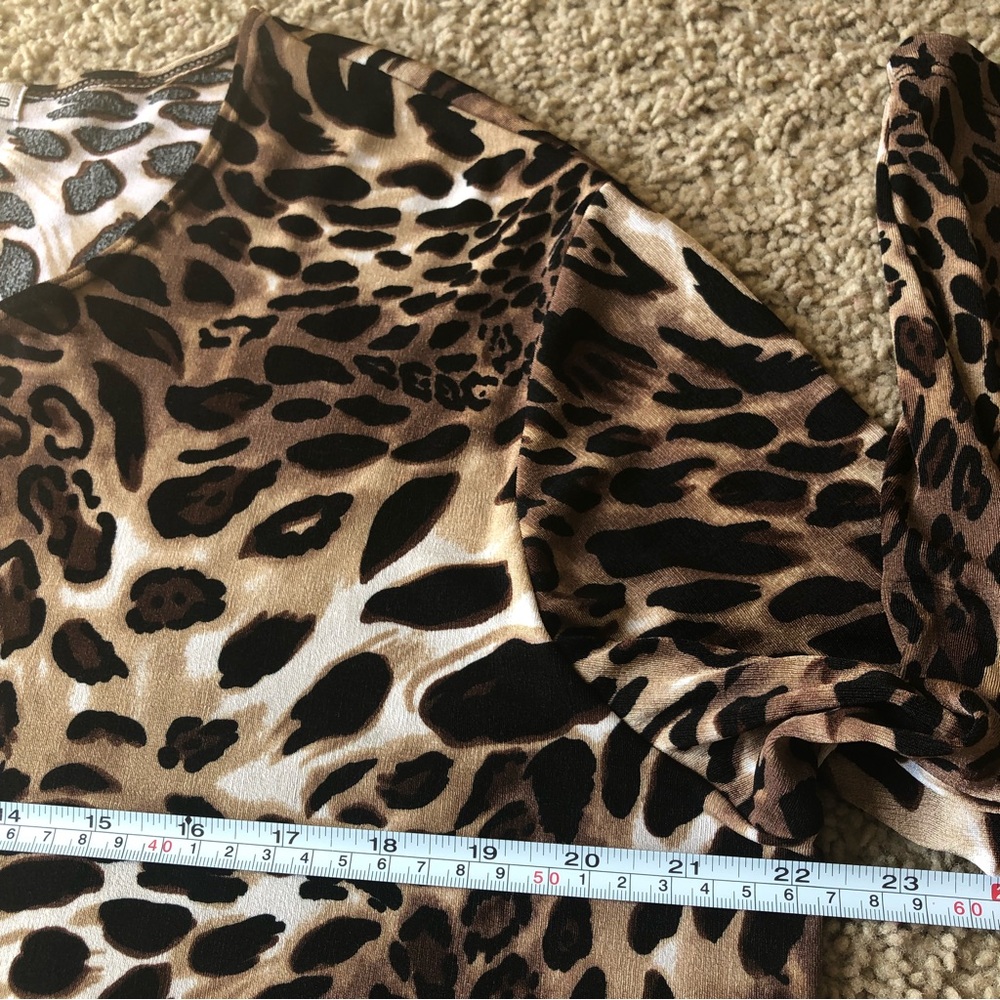 Notations Leopard Print Maxi Skirt And Top - image 7